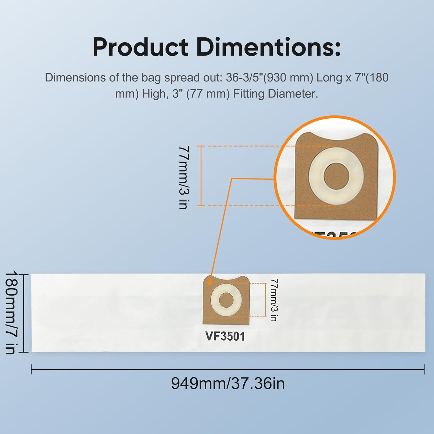 Vacuum Cleaner Dust Bags