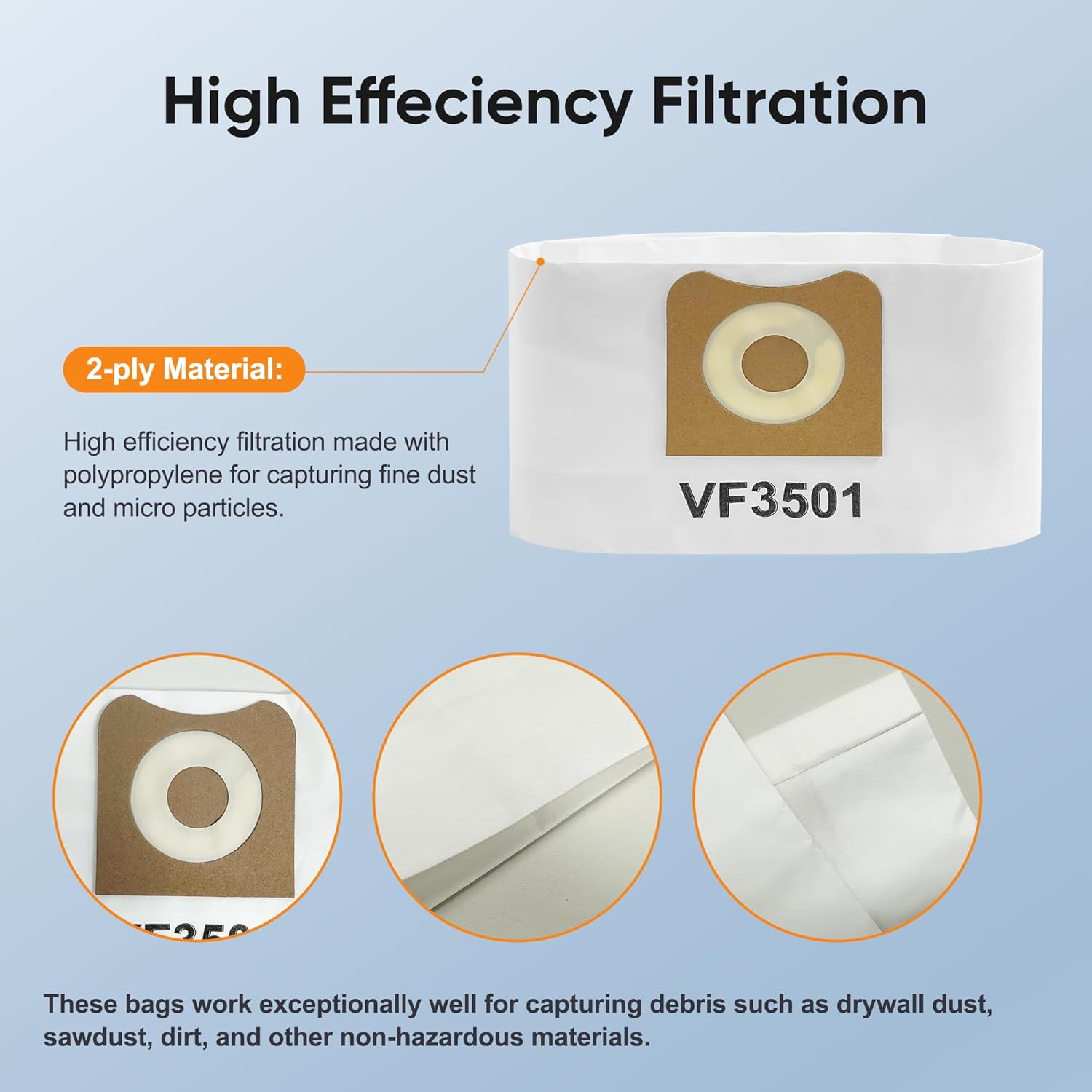 Vacuum Cleaner Dust Bags